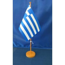 Plastic table flag stand