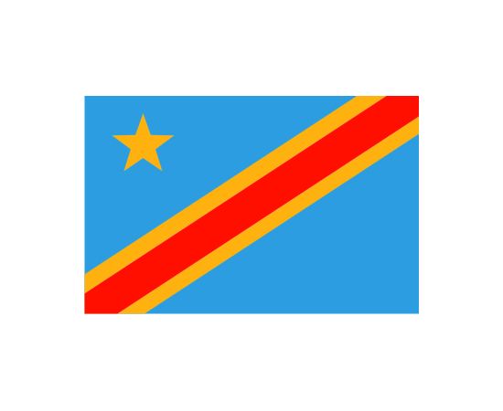 Flag of Democratic Republic of Congo
