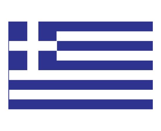 Greek car flag without fringe