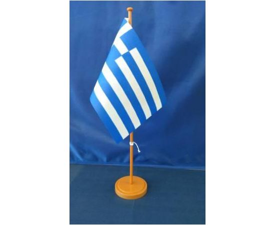 Plastic table flag stand