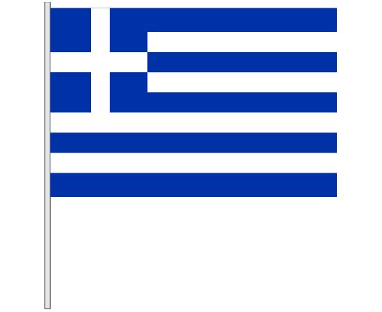 Σημαία με κονταράκι Ελληνική εκδηλώσεων